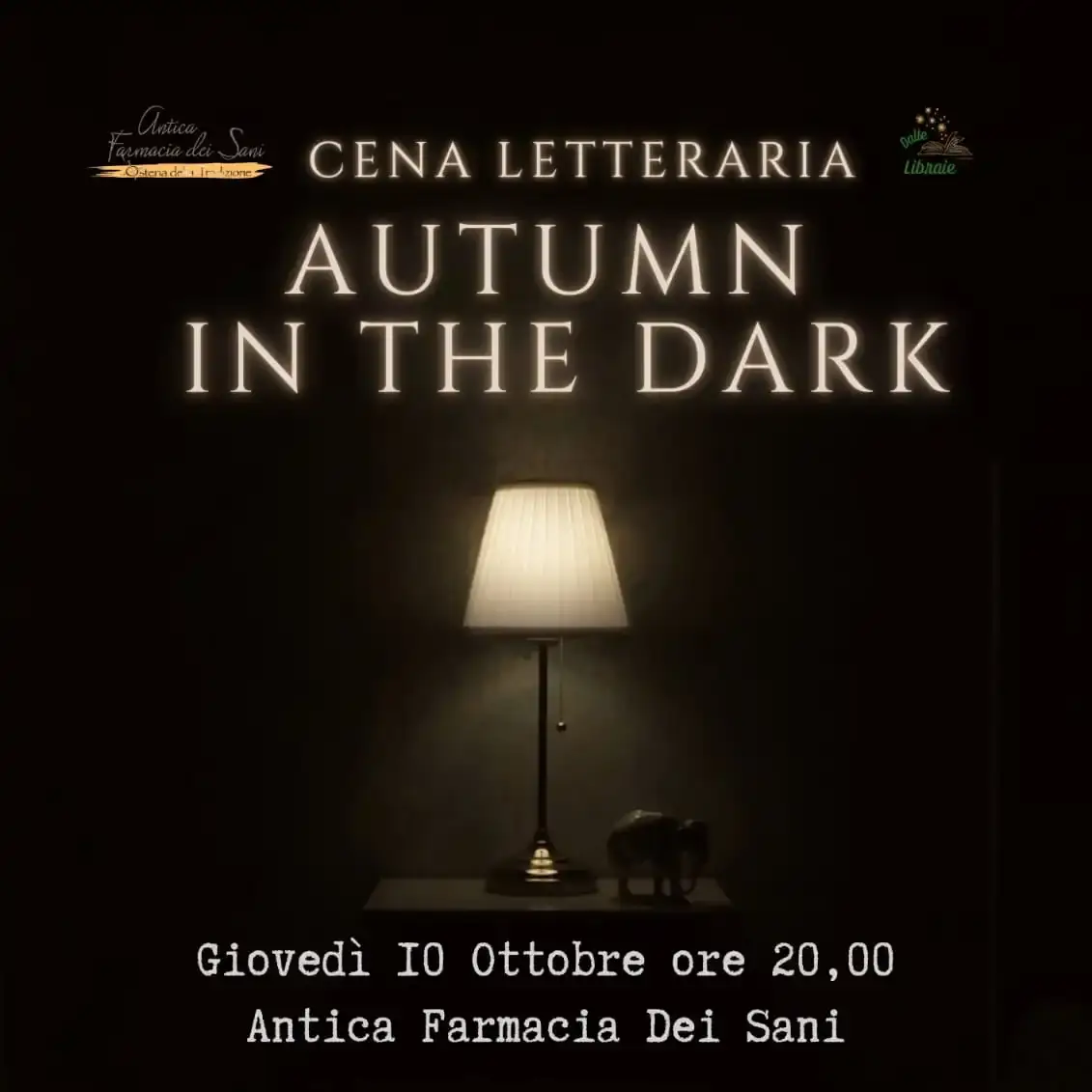 Autumn in the Dark - Cena Letteraria